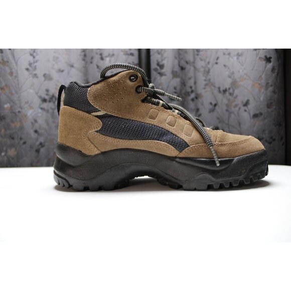 Latitude Jr 7247 Hiking Boots Size 4 Brown Outdoor Trail Shoes Durable Adventure - Picture 4 of 12